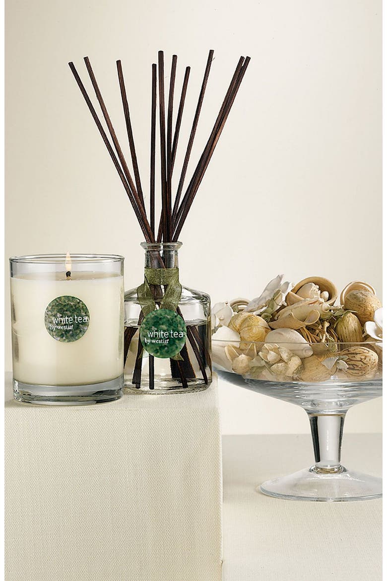 White Tea Candle, Alternate, color, WHITE TEA