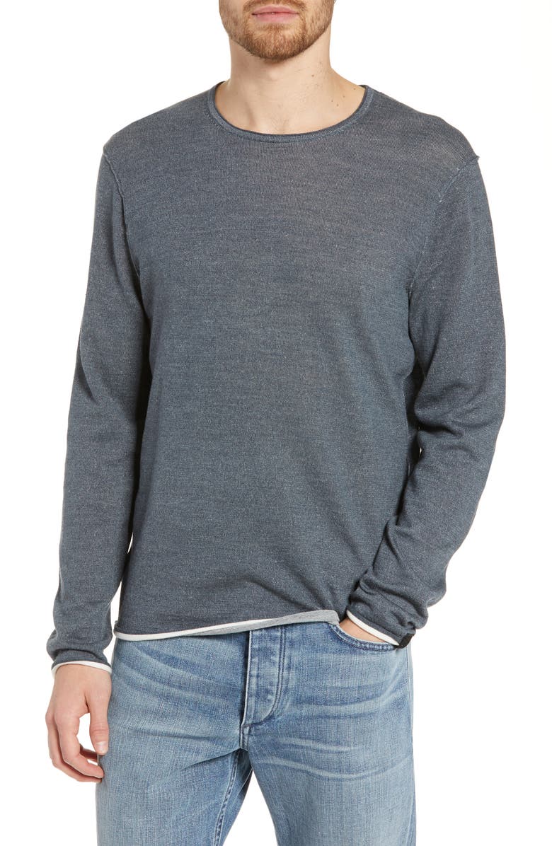 rag & bone Dean Slim Fit Crewneck Sweater, Main, color, 
