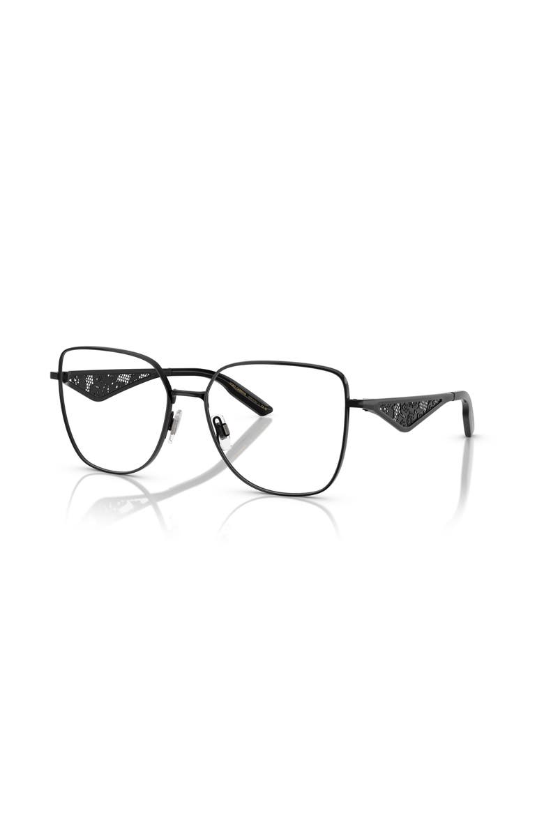 Dolce&Gabbana 54mm Square optical glasses, Main, color, Black