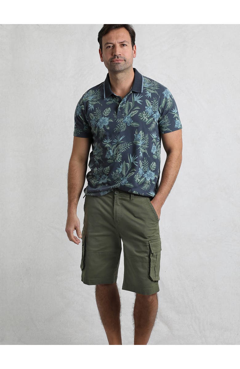 Weird Fish Rigney Cargo Shorts, Alternate, color, Dark Olive