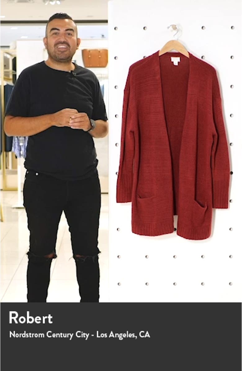 Open Front Cardigan, sales video thumbnail