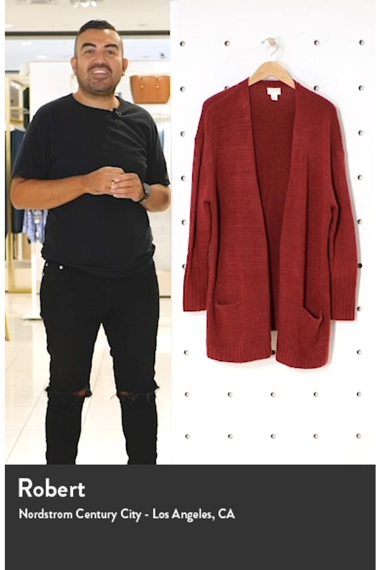 Open Front Cardigan video