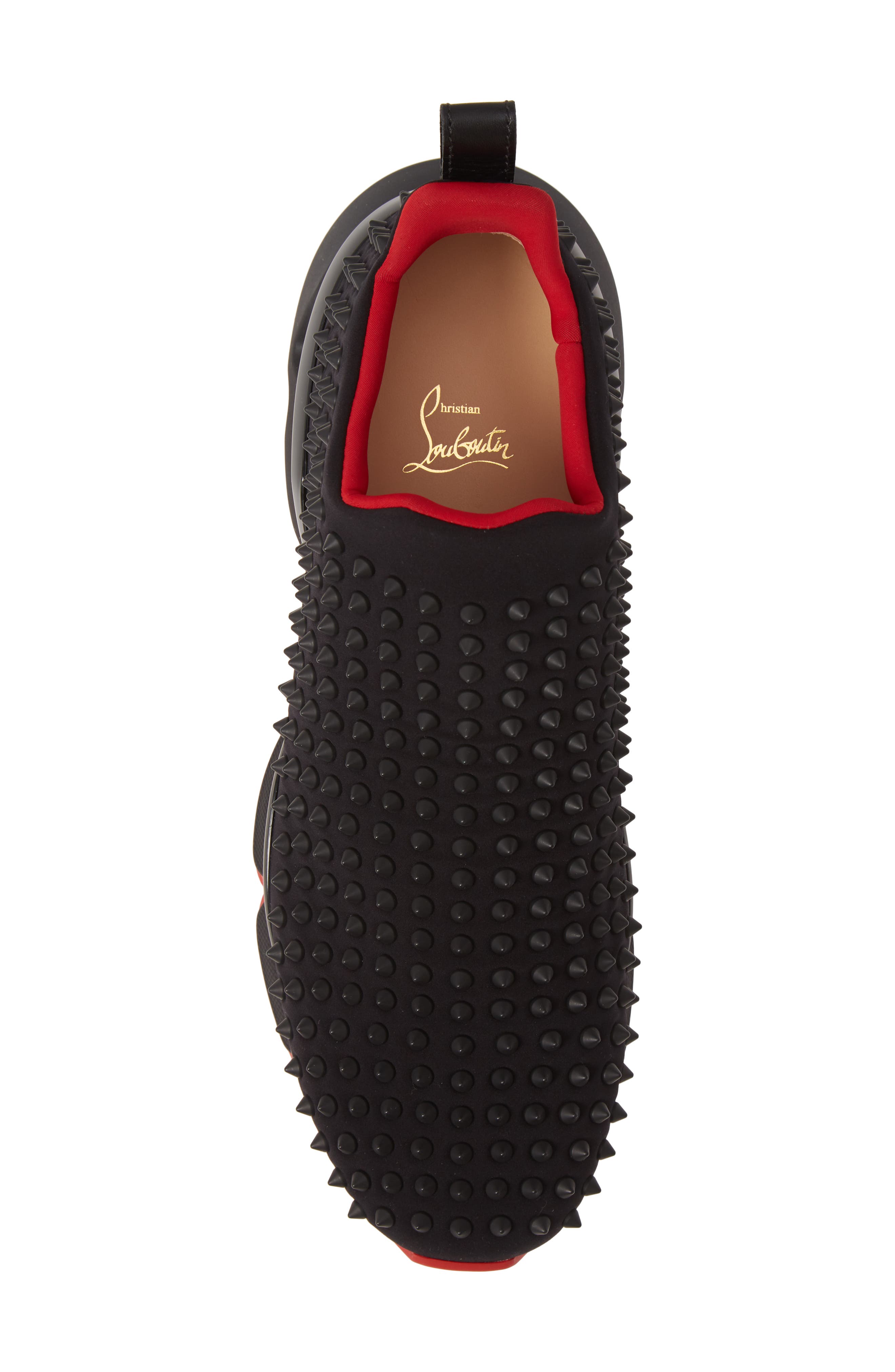 Christian Louboutin Spike-Sock 30 Slip-On, Alternate, color, 