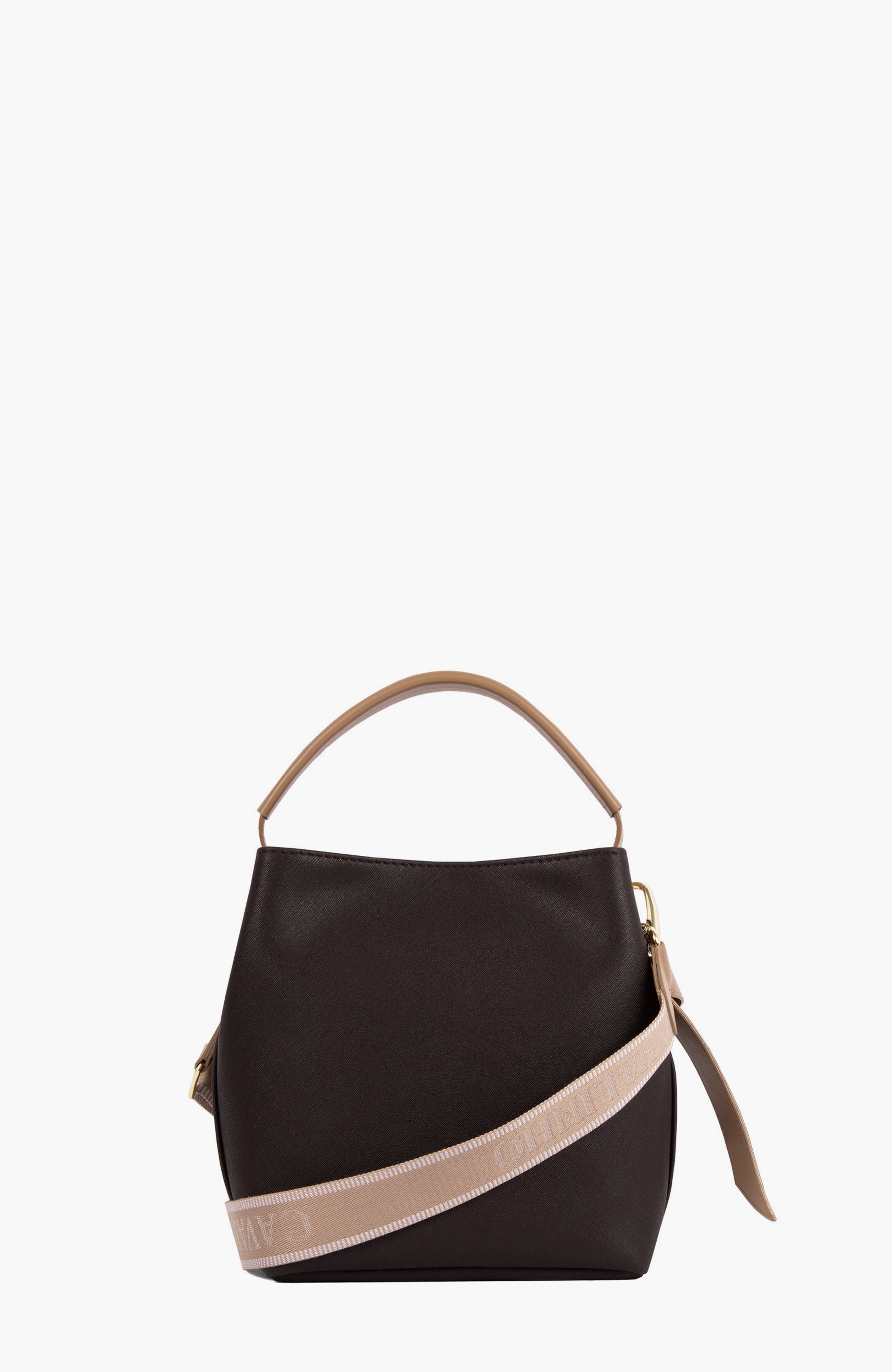 Only by Cavalinho 591 Bucket Bag, Alternate, color, Brown / Beige