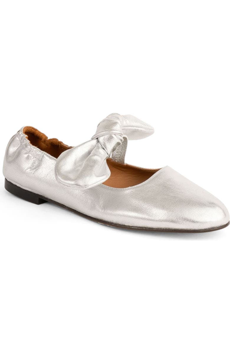 Penelope Chilvers Minnie Mary Jane Flat, Main, color, Silver