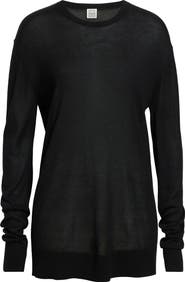 TOTEME Long Sleeve Knit T-Shirt