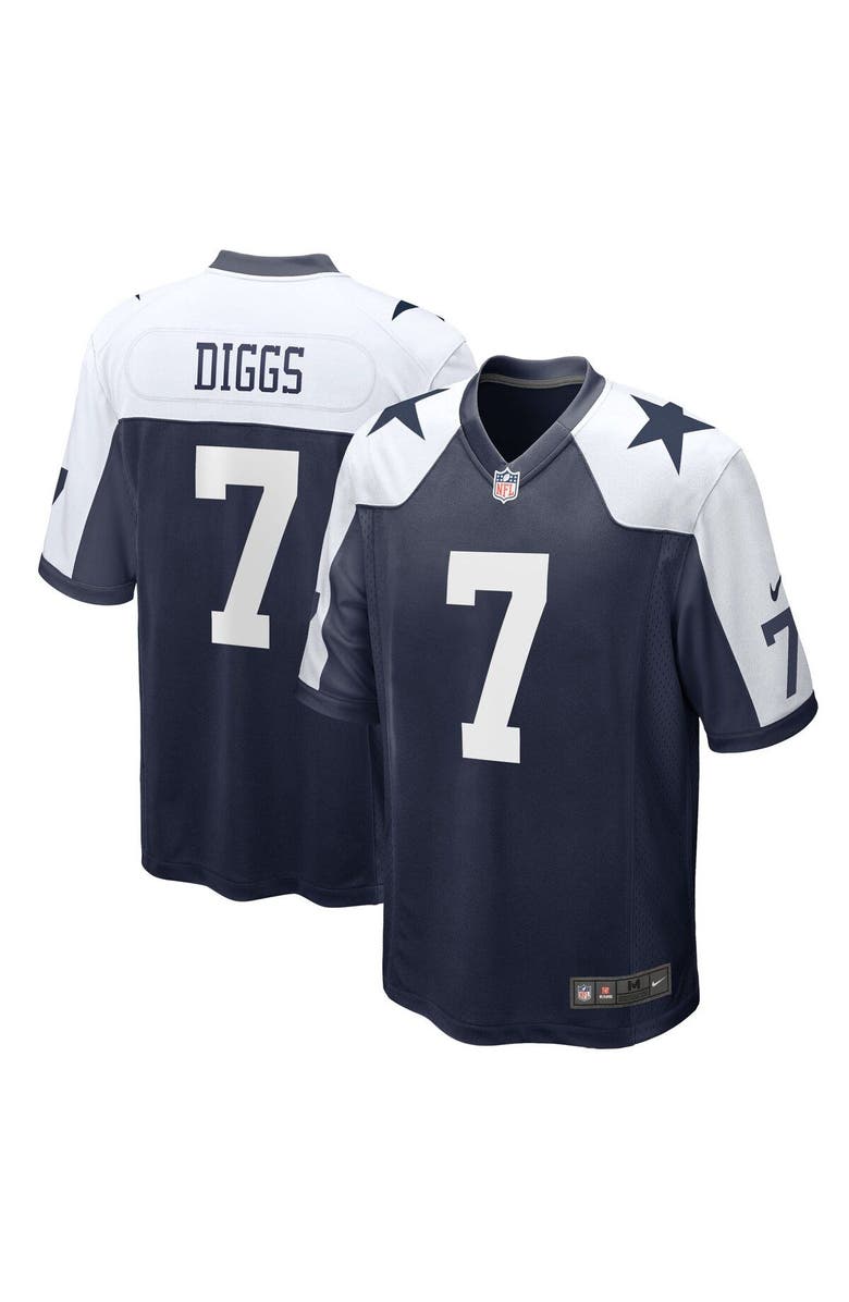 Nike Men's Nike Trevon Diggs Navy Dallas Cowboys Alternate Game Jersey, Main, color, Navy