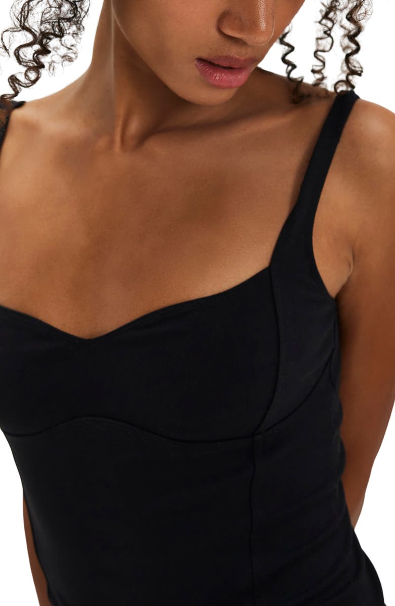 Free People Somewhere Sometime Camisole, Alternate, color, Black