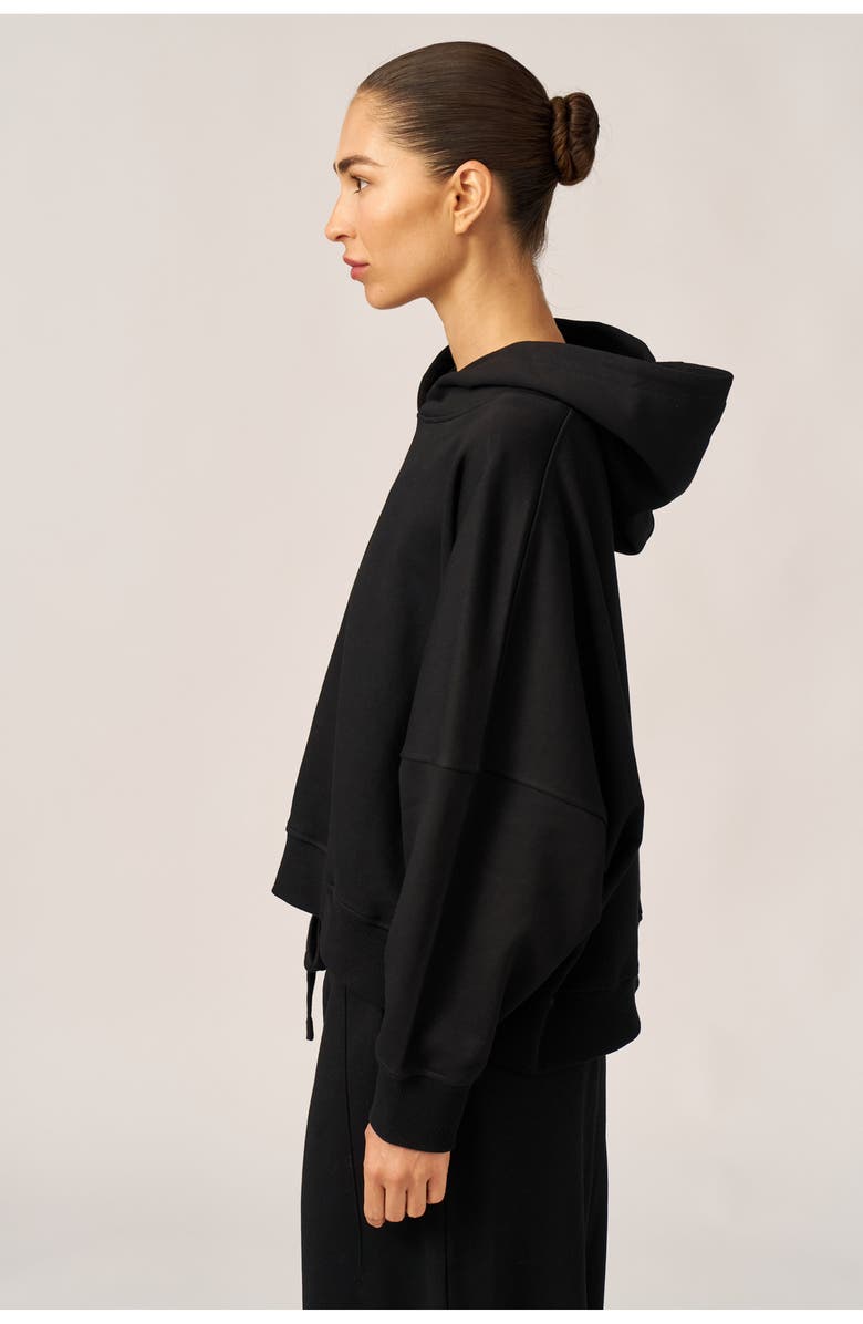 Gottex Beach Life Cozy Coast Airport Hooded Sweatshirt, Alternate, color, Black