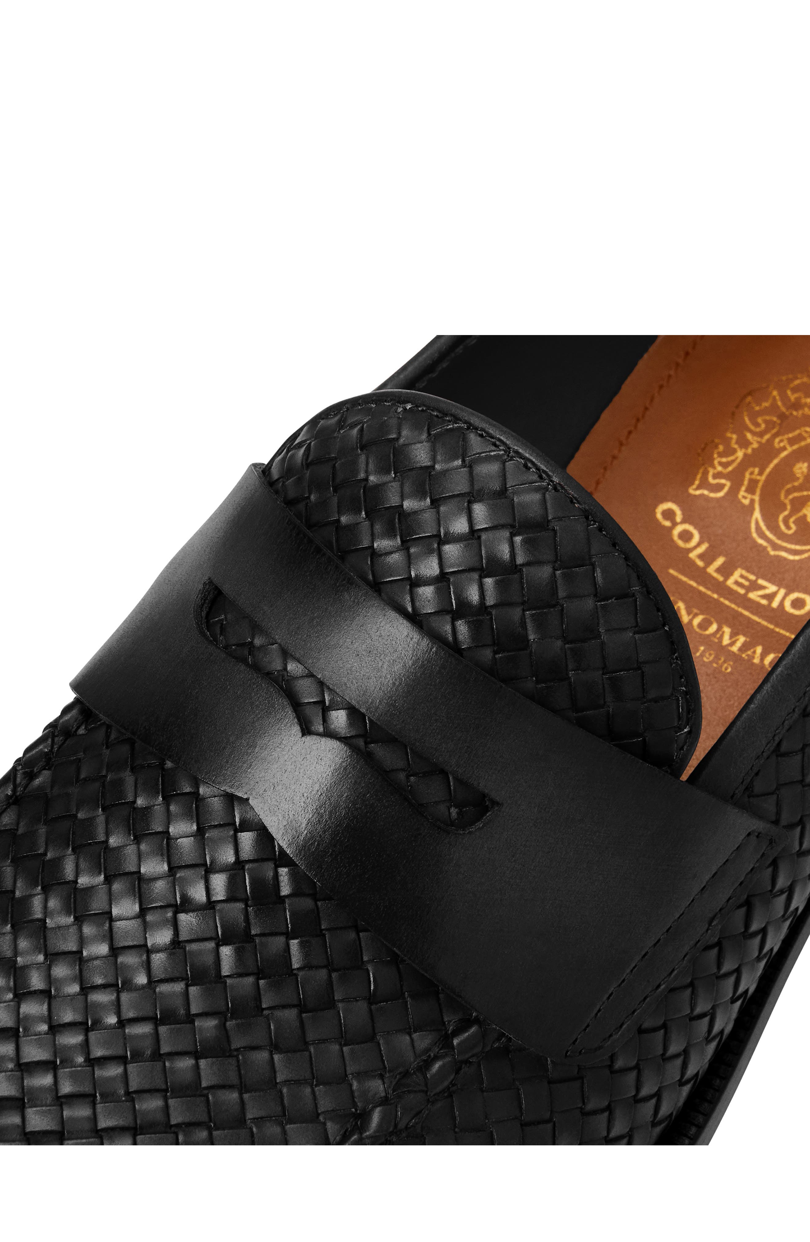 BRUNO MAGLI COLLEZIONE Vesini Woven Penny Loafer, Alternate, color, 