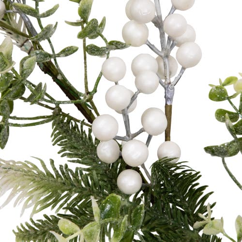 Northlight Glittered Berries And Eucalyptus Artificial Christmas Garland