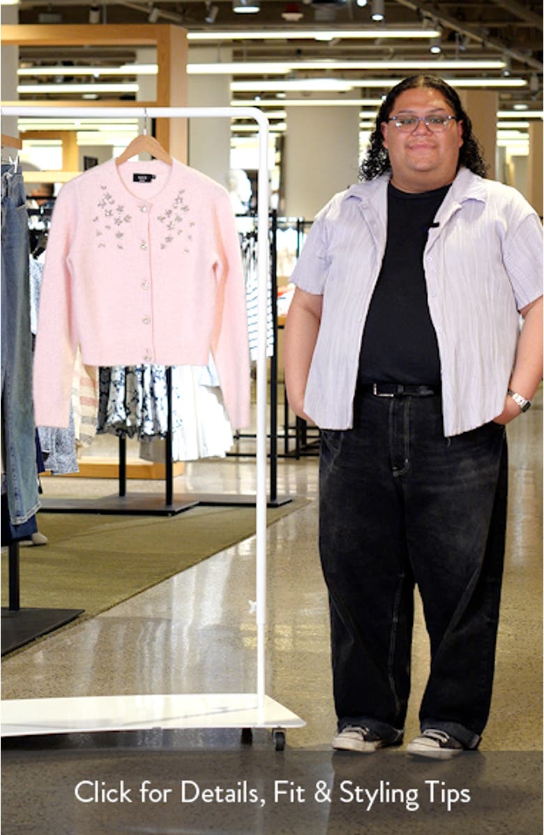 Sweet Nothings Rhinestone Detail Cardigan, sales video thumbnail