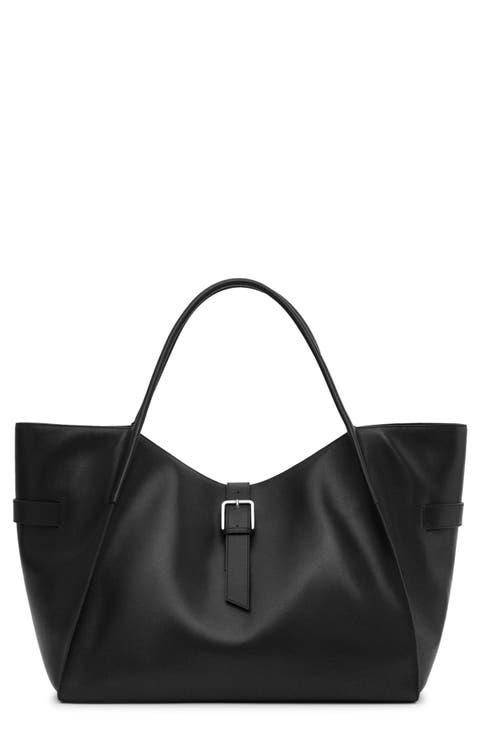 Maxi Leather Shopper Bag