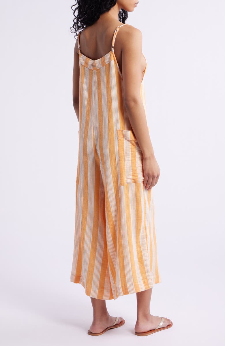 Rip Curl Surf Stripe Sleeveless Jumpsuit, Alternate, color, 