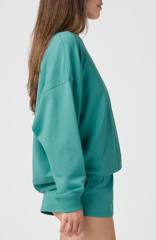 Florence By Mills Sporty Terry Crew Sweatshirt
