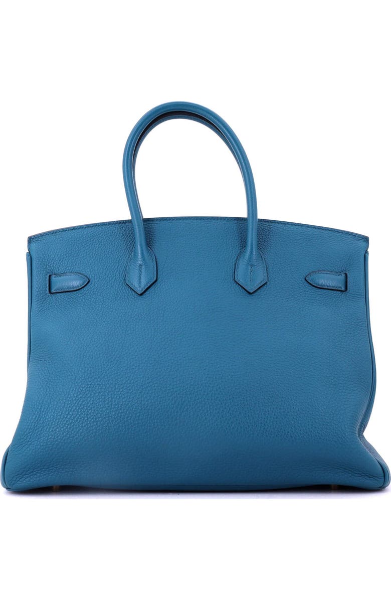 Pre-Owned Hermes Birkin Handbag Blue Togo with Gold Hardware 35, Alternate, color, Cobalt