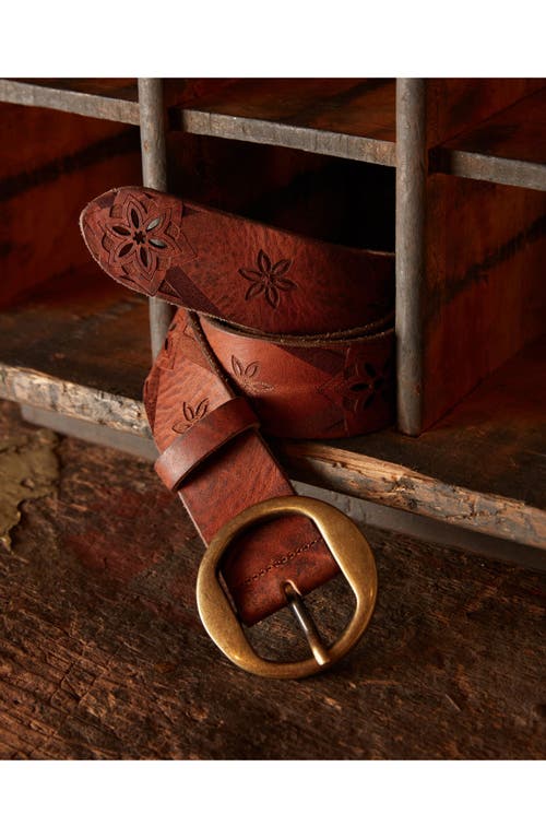 Fortela Tara Leather Belt In Multi