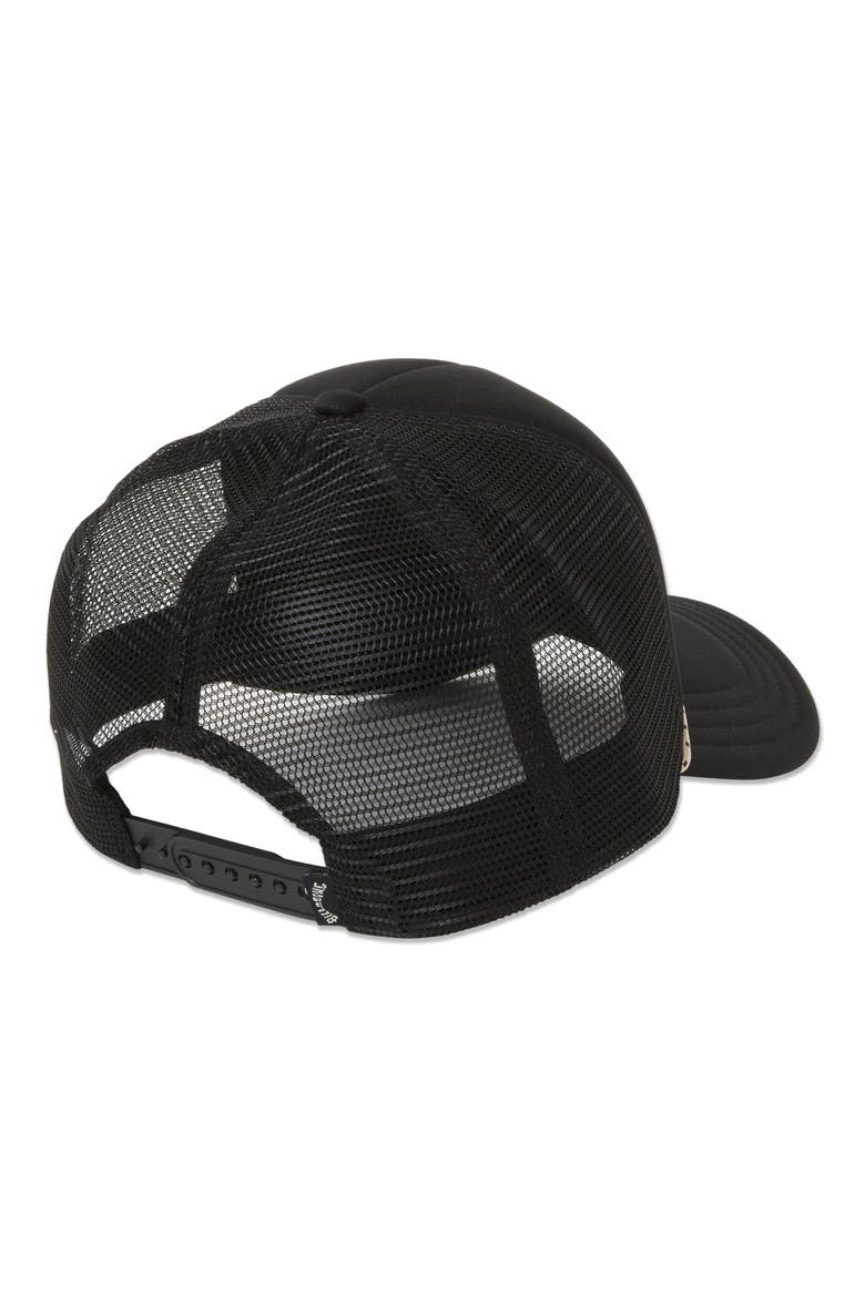 Grandpa Trucker Hat, Alternate, color, OFF BLACK