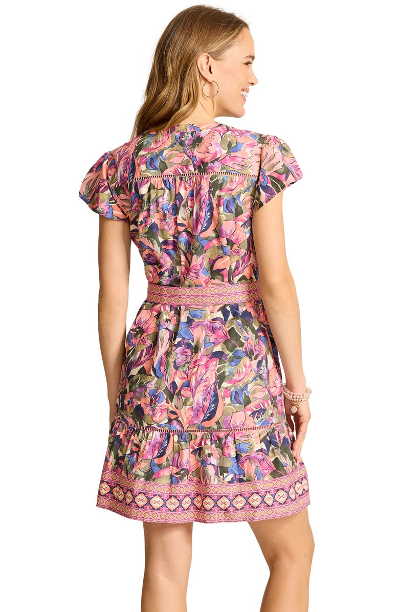 Tommy Bahama Garden Oasis Print Shift Dress, Alternate, color, Ivory Cream