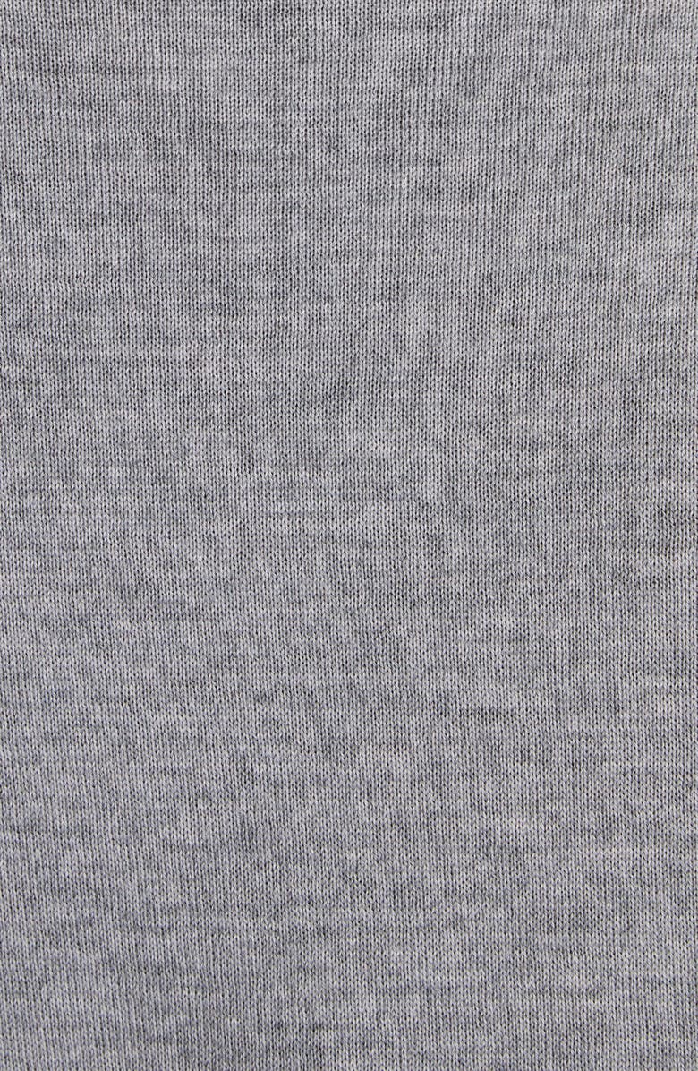 McQueen Wool Crewneck Sweater, Alternate, color, Palegrey/ Bordeaux