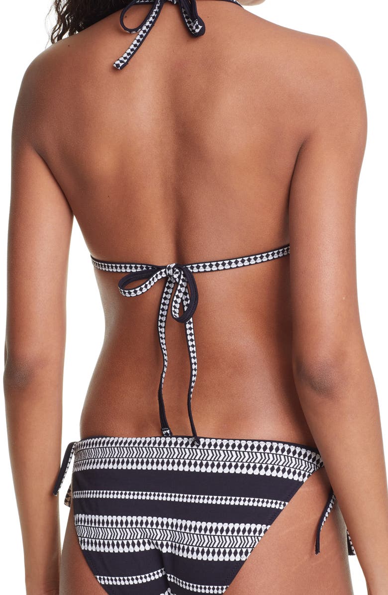 lemlem Luchia Triangle Bikini Top, Alternate, color,