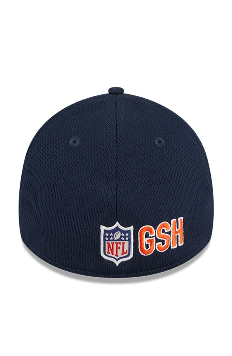 New Era Men's New Era Navy Chicago Bears 2023 NFL Training Camp Secondary Logo 39THIRTY Flex Fit Hat, Alternate, color, 