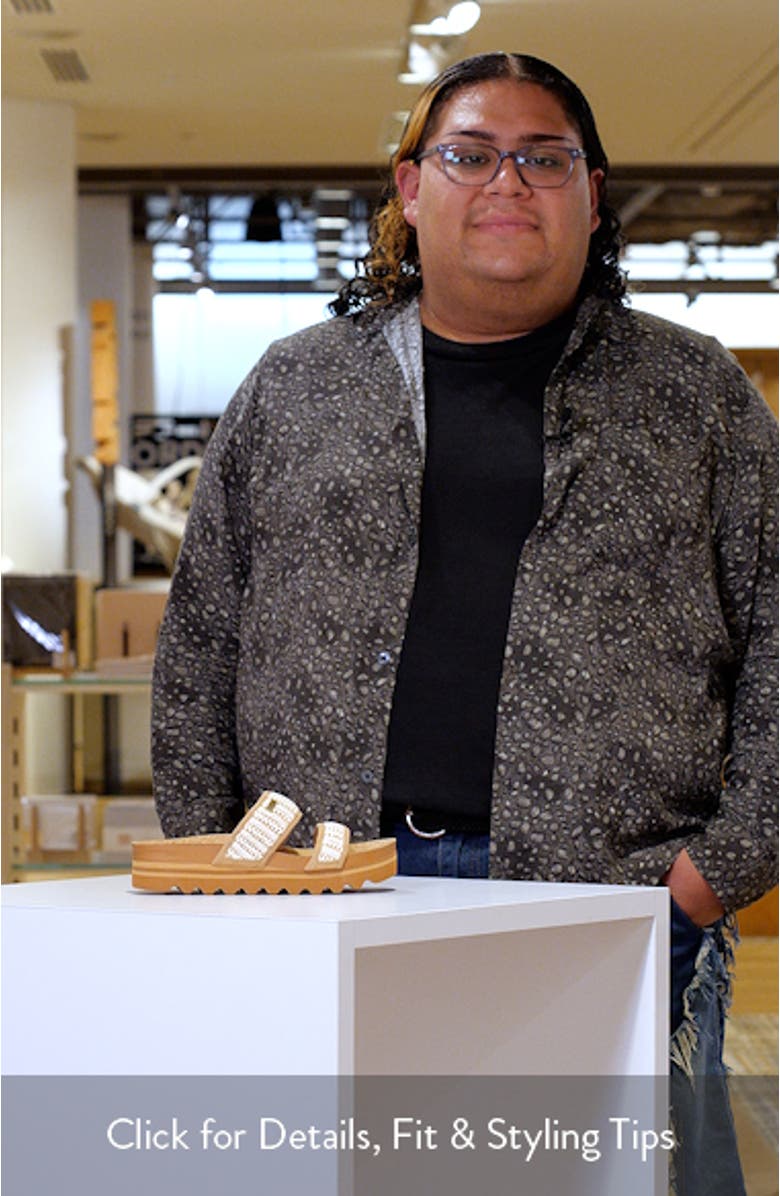 Cushion Vista Hi Platform Slide Sandal, sales video thumbnail