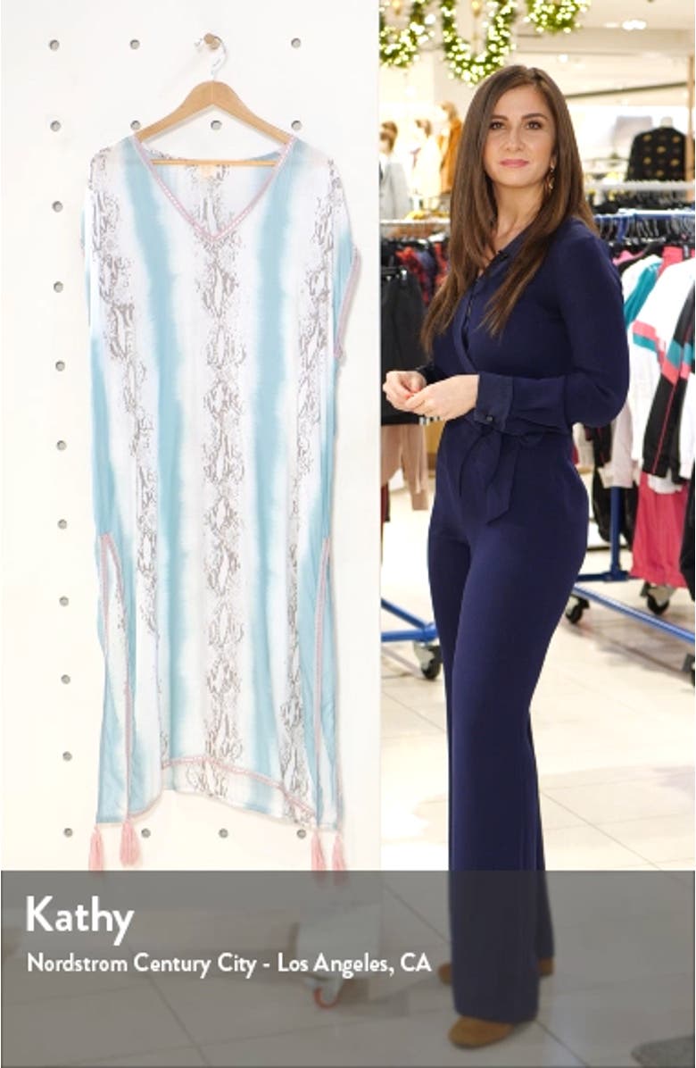 Tie Dye Cover-Up Caftan, sales video thumbnail
