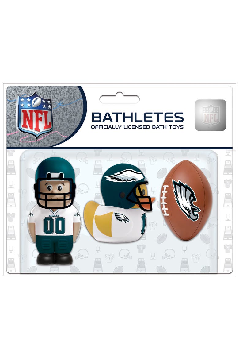 Philadelphia Eagles NFL Bath Toys, Main, color, Multicolor