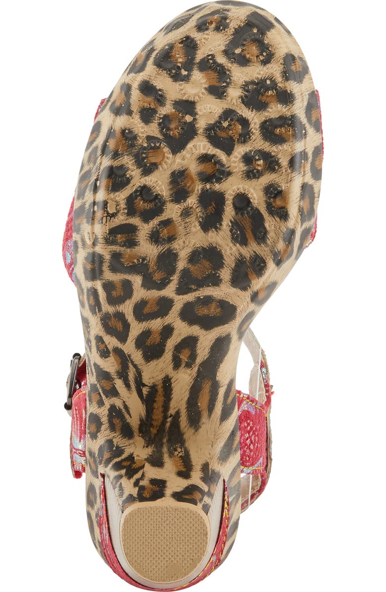 L'Artiste by Spring Step Wildcat Ankle Strap Sandal, Alternate, color,