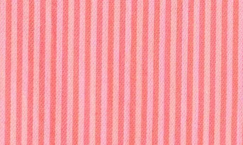 Shop Tucker + Tate Kids' Stripe Sleeveless Cotton Drop Waist Dress In Coral Sugar Lena Stripe