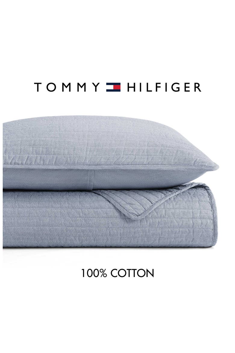 Christopher Texture Quilt & Shams Set, Alternate, color, WHITE/ DARK NIGHT NAVY