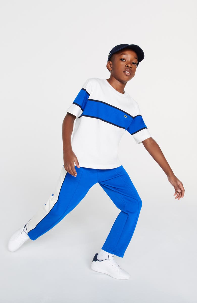 Lacoste Kids' Colorblock T-Shirt, Alternate, color, 
