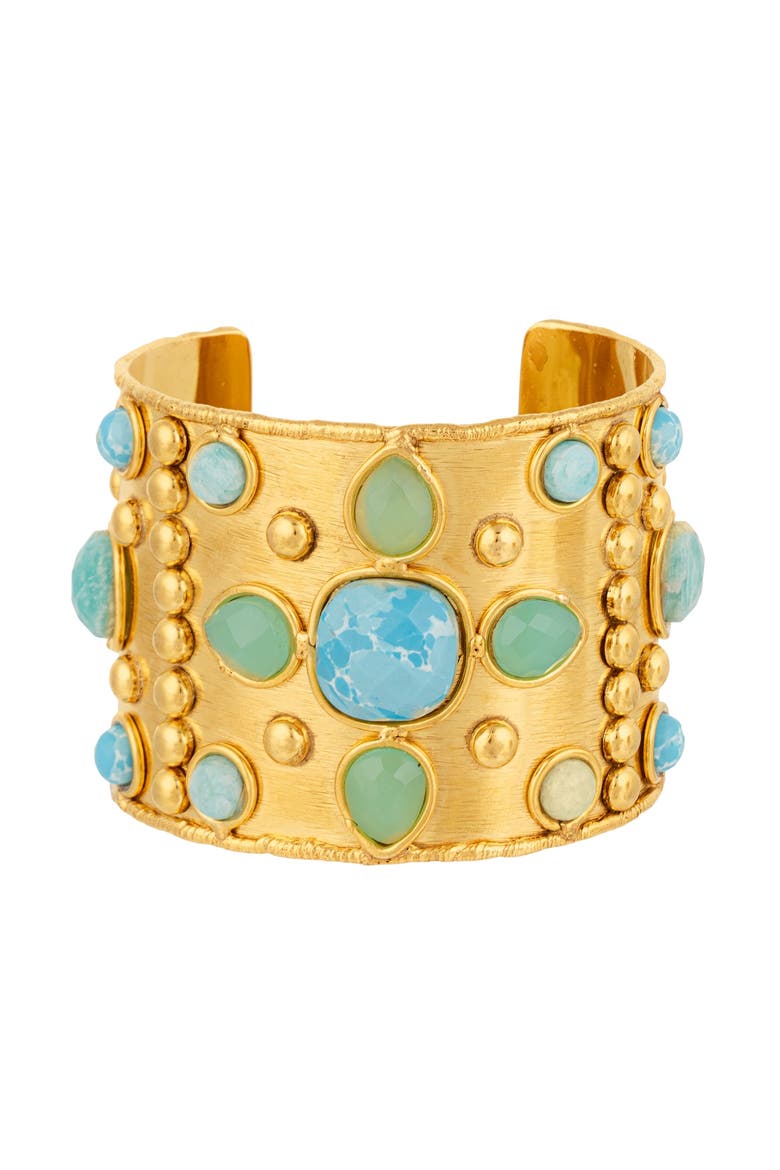 Berber Cuff, Main, color, LARIMAR