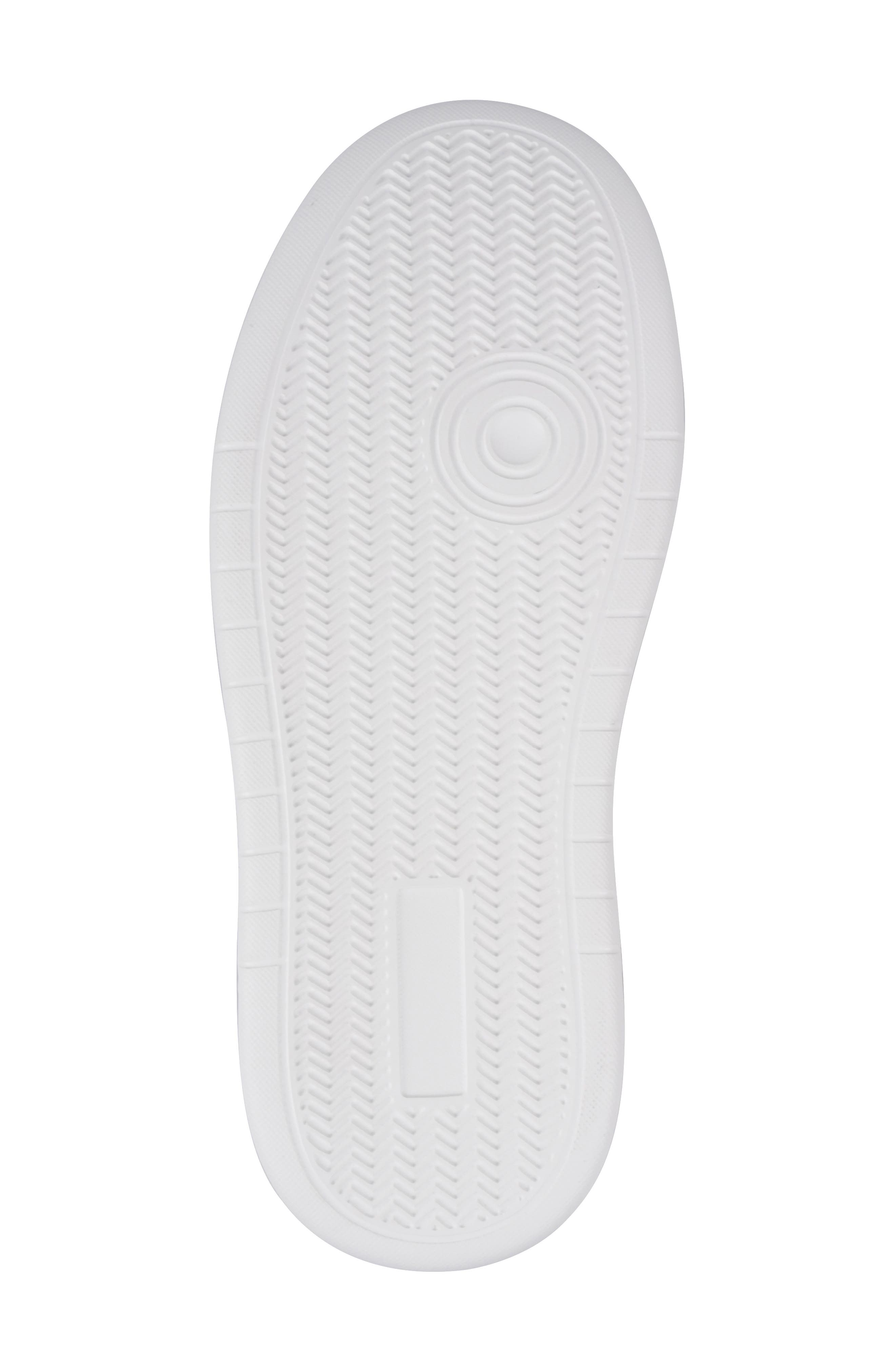 Candie
s Lancer Platform Sneaker, Alternate, color, Natural/ Silver