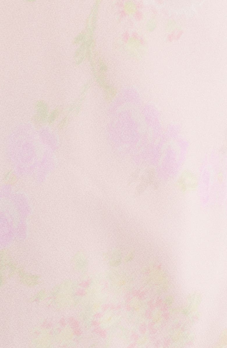 LoveShackFancy Radiance Ruffle Maxi Dress, Alternate, color, Strawberry Tart