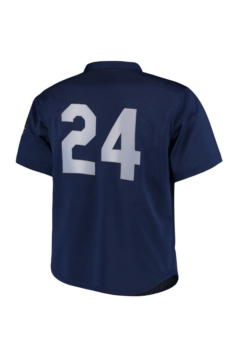 Men's Mitchell & Ness Ken Griffey Jr. Navy Seattle Mariners Cooperstown Collection Mesh Batting Practice Jersey, Alternate, color, NAVY