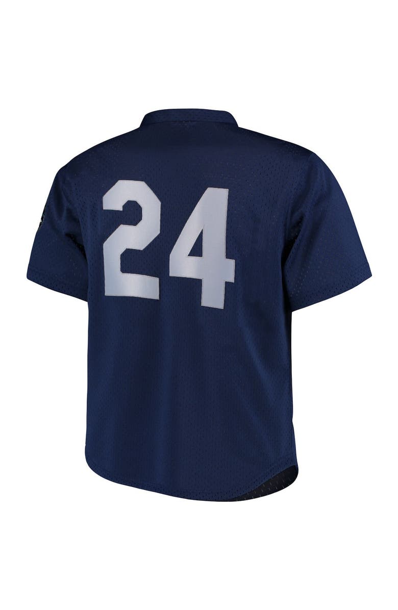 Mitchell & Ness Men's Mitchell & Ness Ken Griffey Jr. Navy Seattle Mariners Cooperstown Collection Mesh Batting Practice Jersey, Alternate, color, Navy