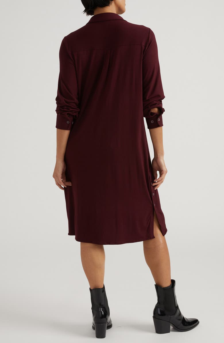 Sally Long Sleeve Shirtdress
