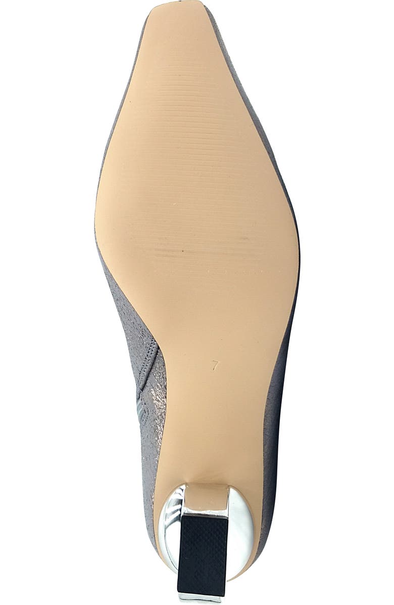 NINETY UNION Roxy Pebbled Ankle Boot, Alternate, color, Pewter
