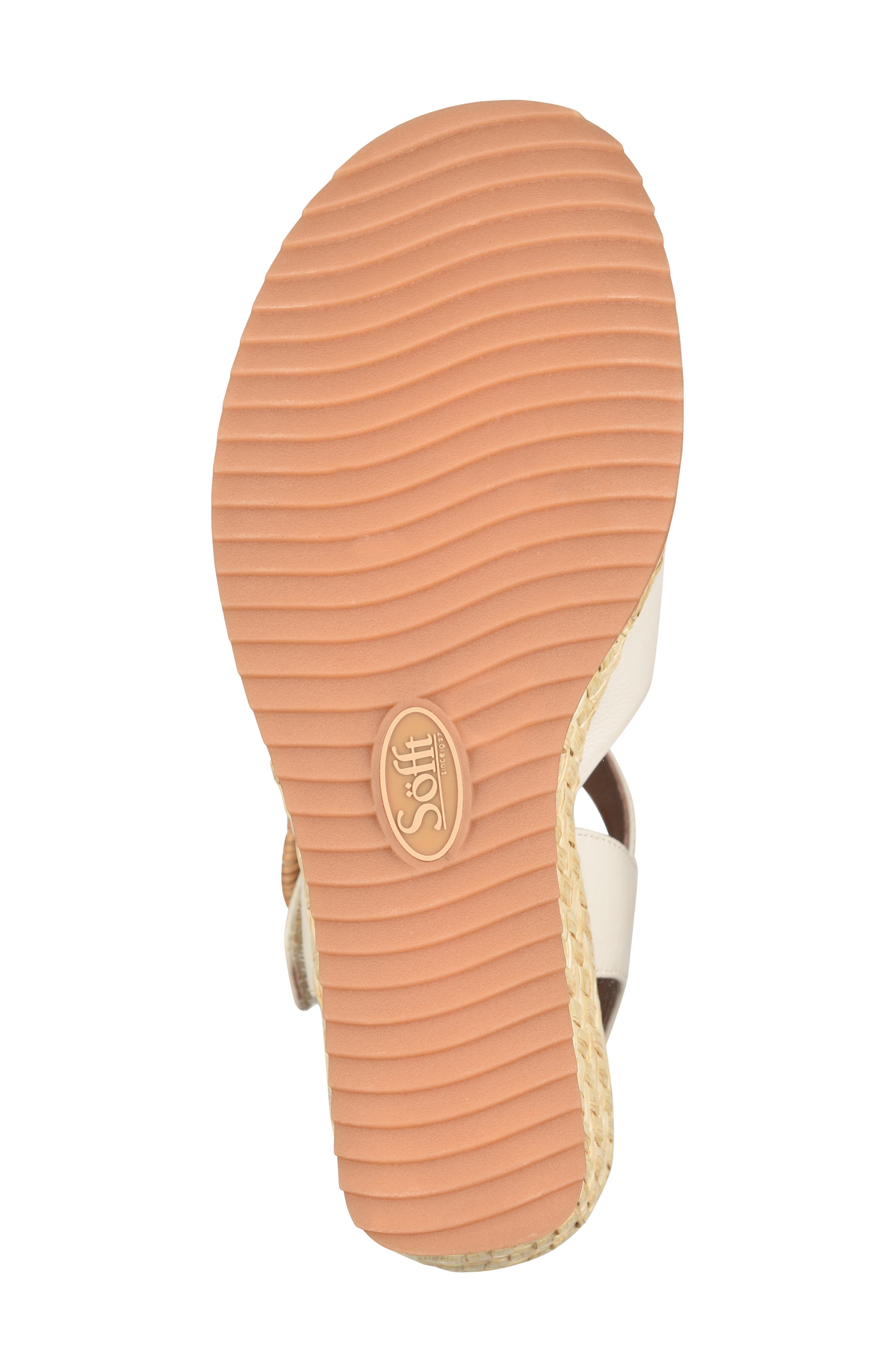 Dorathy Slingback Platform Wedge Sandal, Alternate, color, WHITE