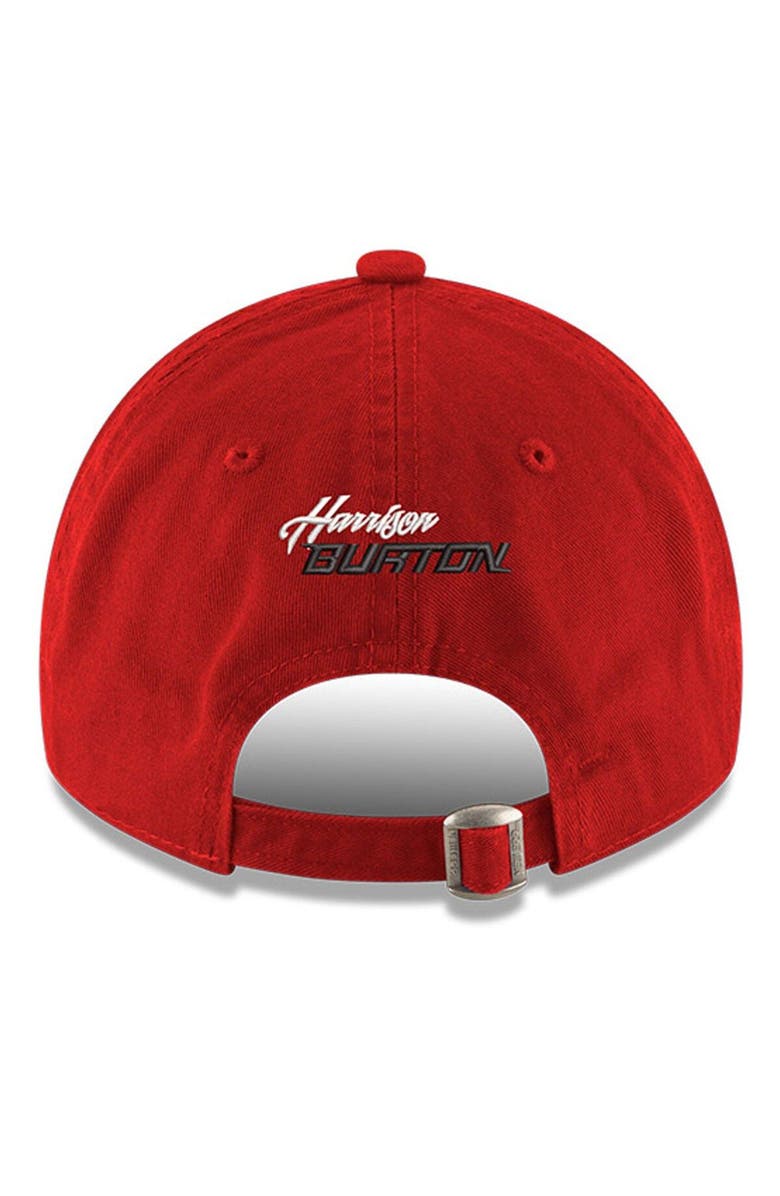 New Era Men's New Era Scarlet Harrison Burton Enzyme Washed 9TWENTY Adjustable Hat, Alternate, color,