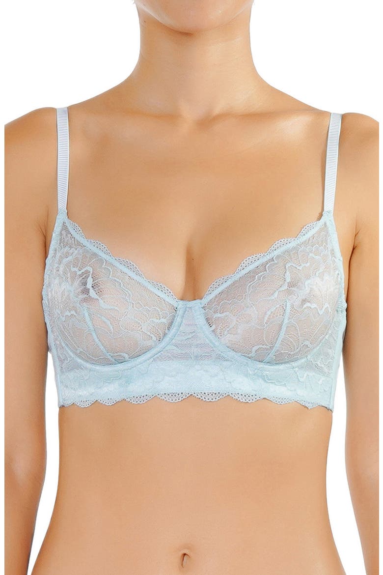 Joie Lace Underwire Bra, Main, color, SKY BLUE
