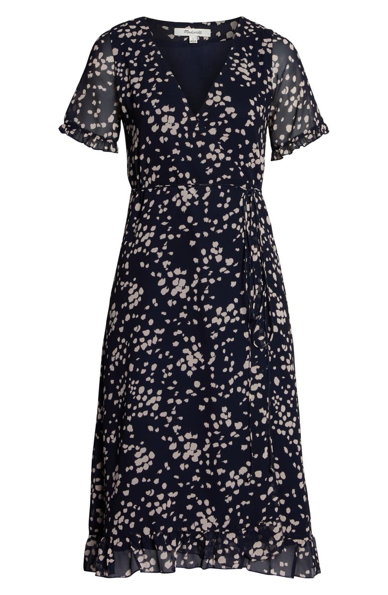 Madewell Ruffle Edge Dress, Alternate, color, 