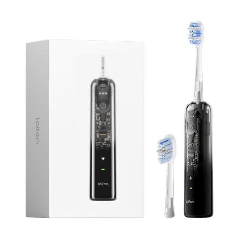 Wave Pro Electric Toothbrush with 2 Heads and Storage Bag