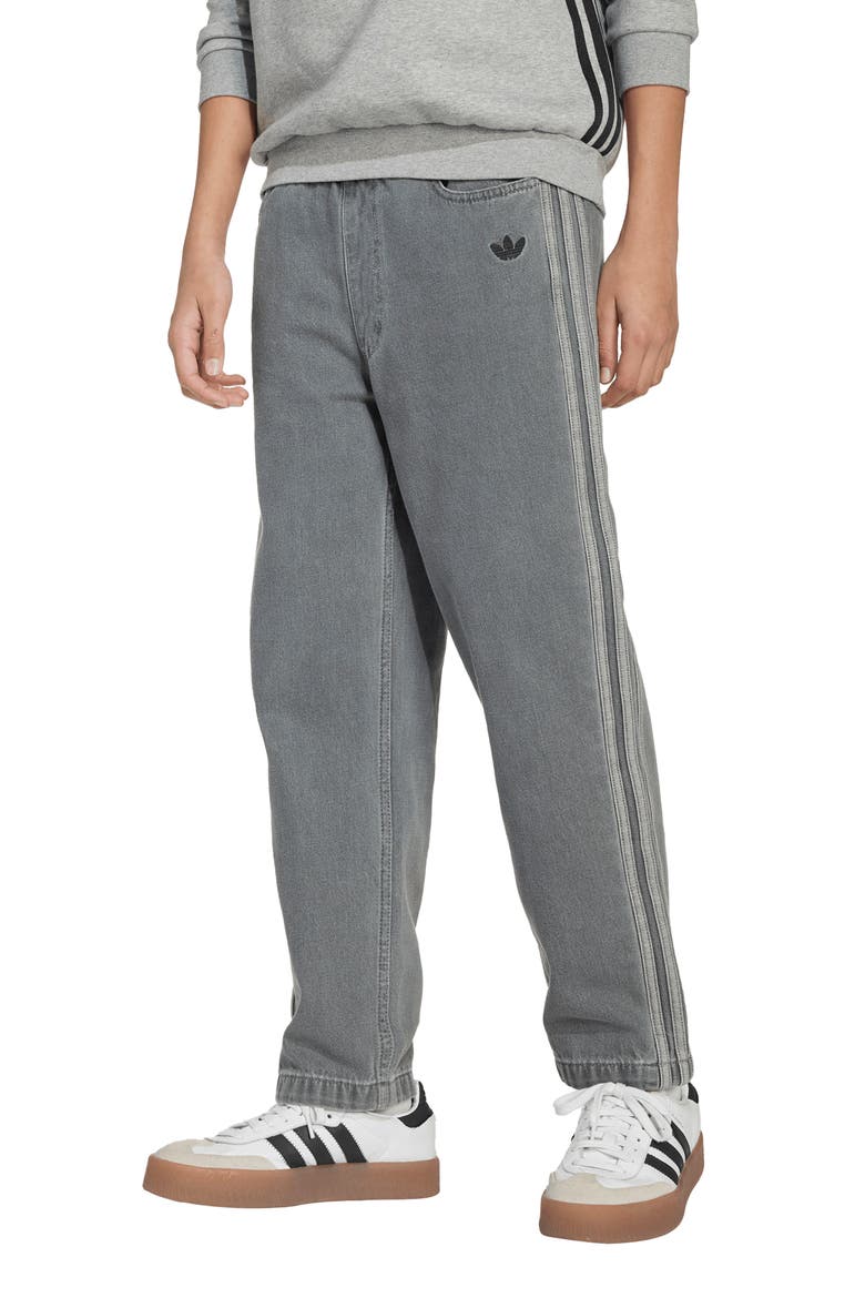 Denim Look Sweatpants, Alternate, color, LGHDEN