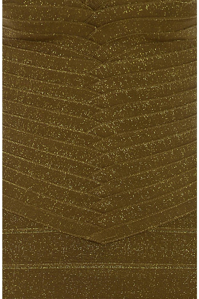 The Sweetheart Strapless Bandage Dress, Alternate, color, OLIVE