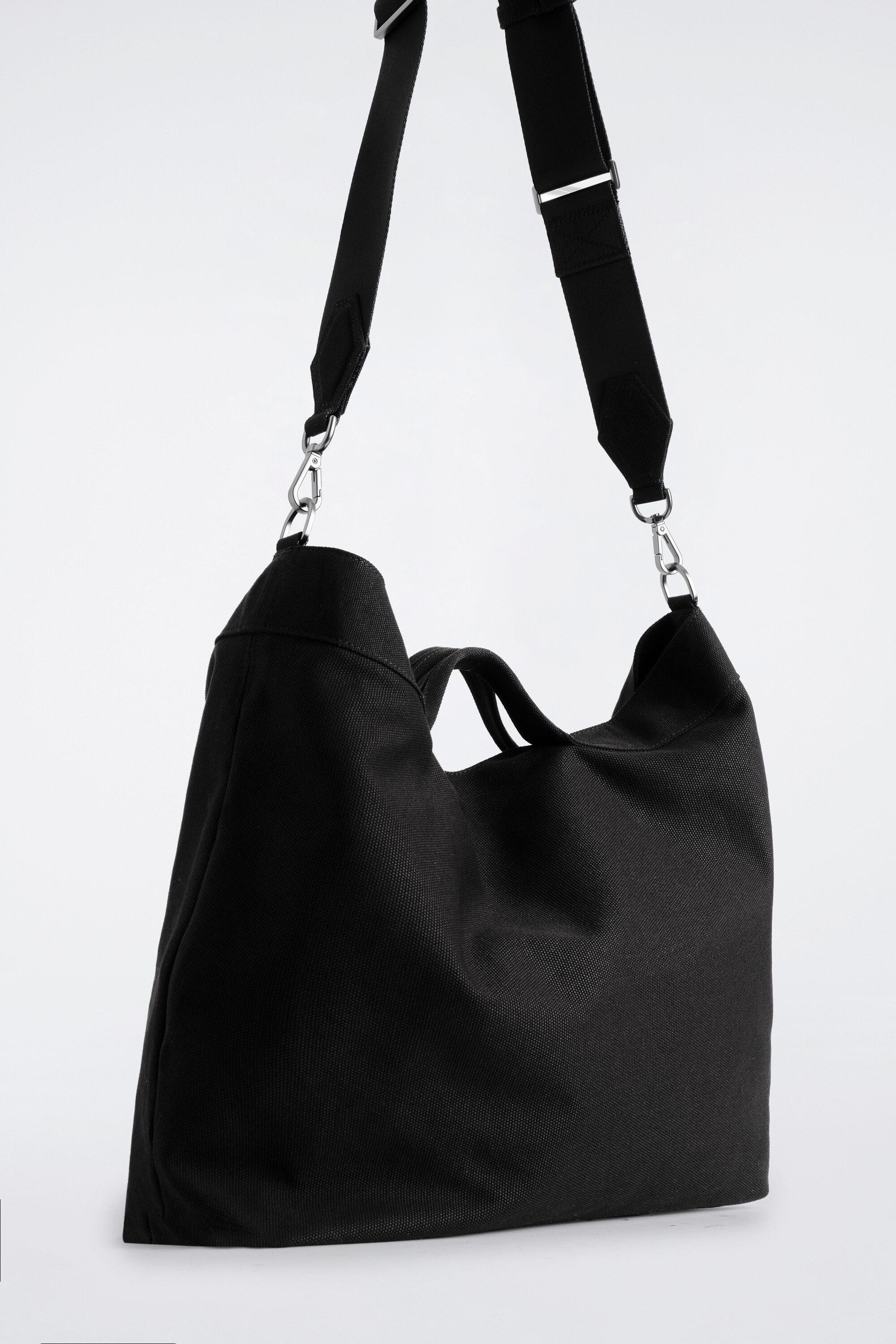Pursuit Messenger Bag - Canvas, Alternate, color, BLACK