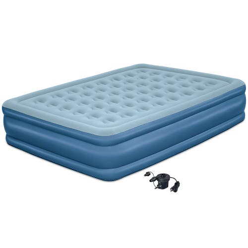 Coleman Plus Queen Airbed In Blue