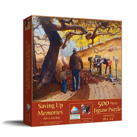 Saving Up Memories 500 piece Jigsaw Puzzle for Adults